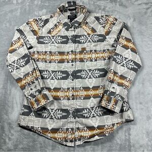 ARIAT x PENDLETON Billie Jean Southwestern Print Shirt Womens Medium